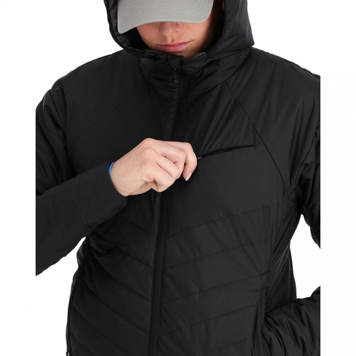 Куртка женская Fall run hoody с капюшоном Primaloft® Simms 4