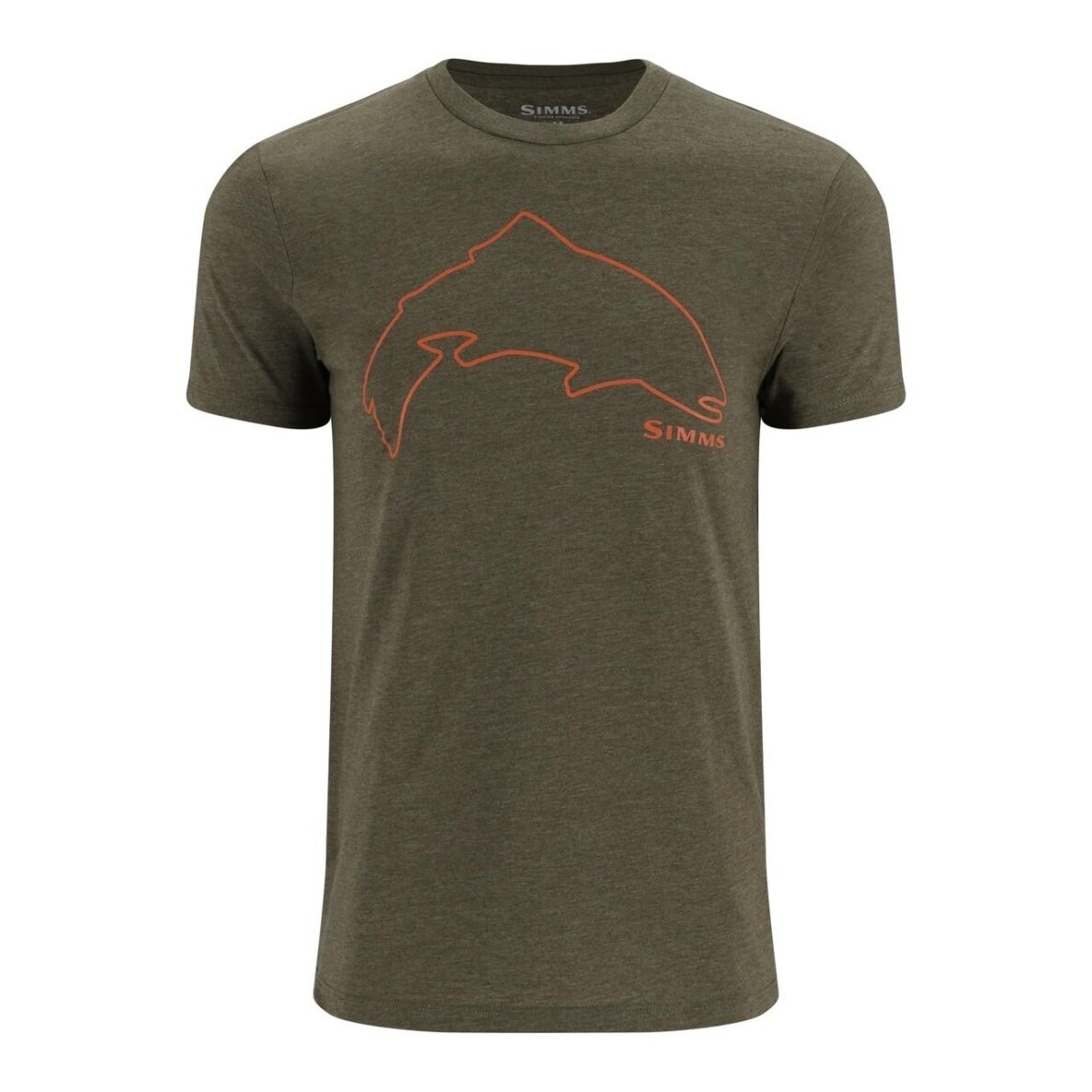 Майка Футболка T-shirt Trout Outline Simms разпродажа 1 Майка Футболка T-shirt Trout Outline Simms разпродажа 1