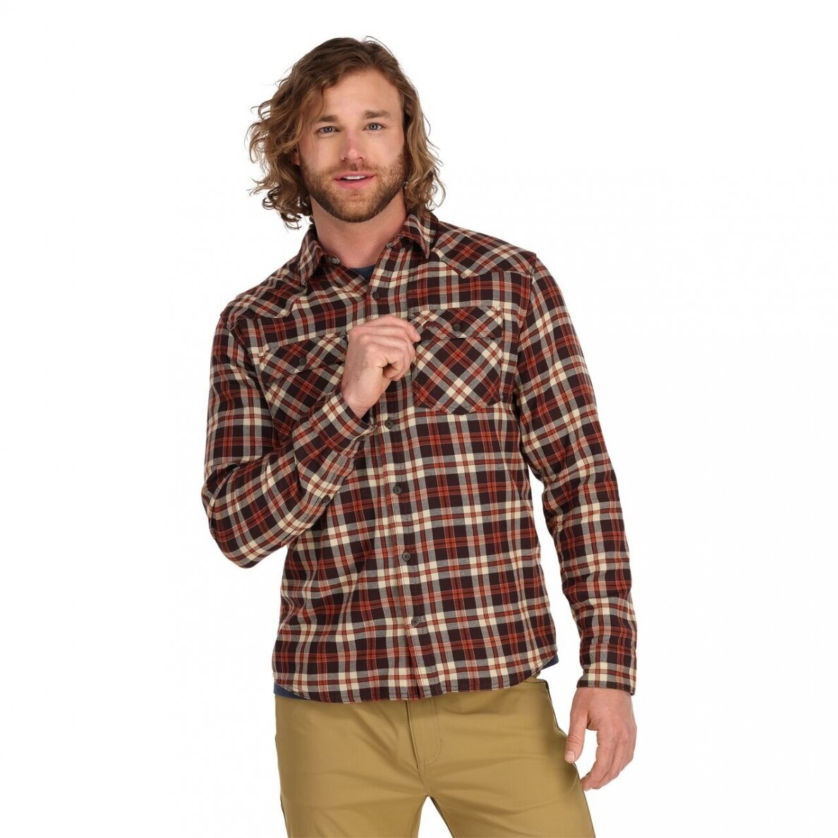 Shirt Santee Flannel Simms closeout sale 5