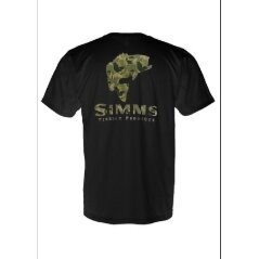 T-shirt Simms Kype Jaw, Deyoung ir Bass camo sale closeout 2 T-shirt Simms Kype Jaw, Deyoung ir Bass camo sale closeout 2