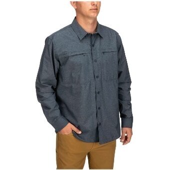 Marškiniai Prewett stretch woven carbon Simms išparduodami 1 Marškiniai Prewett stretch woven carbon Simms išparduodami 1