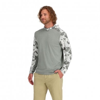 Marškinėliai Bugstopper® Solarflex hoody Simms su kapišonu 2023 6
