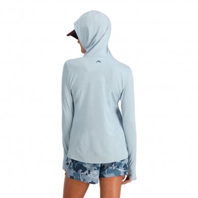 Marškinėliai moterims Simms Solarflex® hoody su kapišonu 2024 6