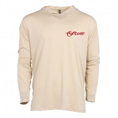 Marškinėliai Scott USA Perfomance ilgom rankovėm ir kapišonu išpardavimas 1