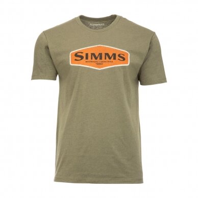 Футболка Simms logo T-shirt 2023 7