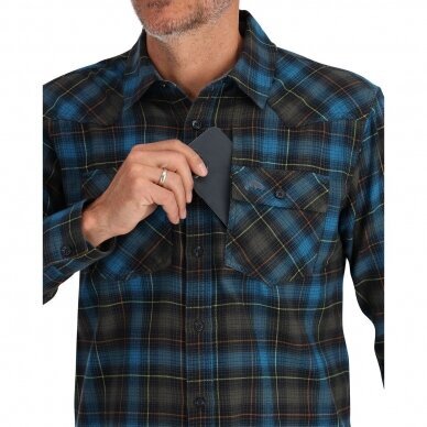 Marškiniai flaneliniai Santee Flannel Simms 2023 3