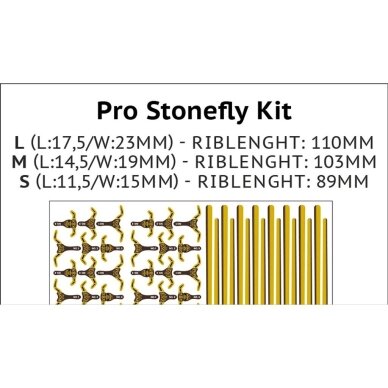 Имитация Приманки Набор Pro Stonefly Kits Sportfisher 5 Имитация Приманки Набор Pro Stonefly Kits Sportfisher 5
