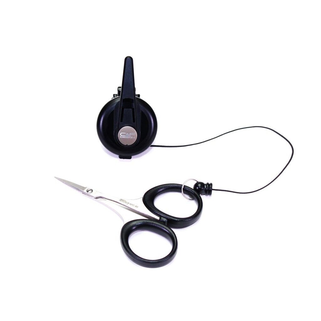 Žirklutės su laikikliu Flex Pin-On Reel/Scissors CFA-72WS C&F design made in Japan Žirklutės su laikikliu Flex Pin-On Reel/Scissors CFA-72WS C&F design made in Japan