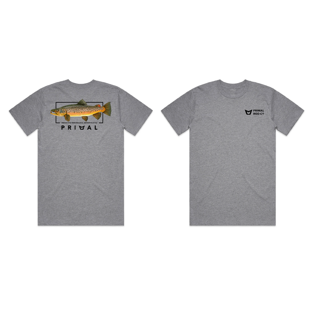 Футболка Primal Artist Tee Brown Trout 7 Футболка Primal Artist Tee Brown Trout 7