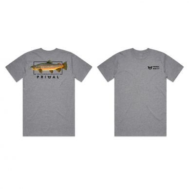 Футболка Primal Artist Tee Brown Trout 9 Футболка Primal Artist Tee Brown Trout 9
