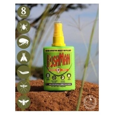 Purškalas nuo uodų ir erkių Repelentas Bushman Australija 90ml