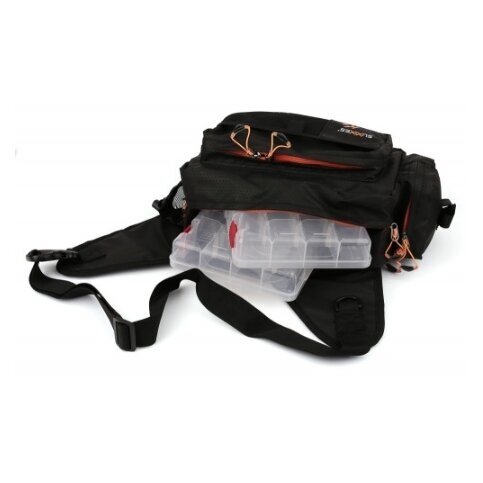 Shoulder bag Suxxes with 2 plastic boxes with shoulder strap Shoulder bag Suxxes with 2 plastic boxes with shoulder strap