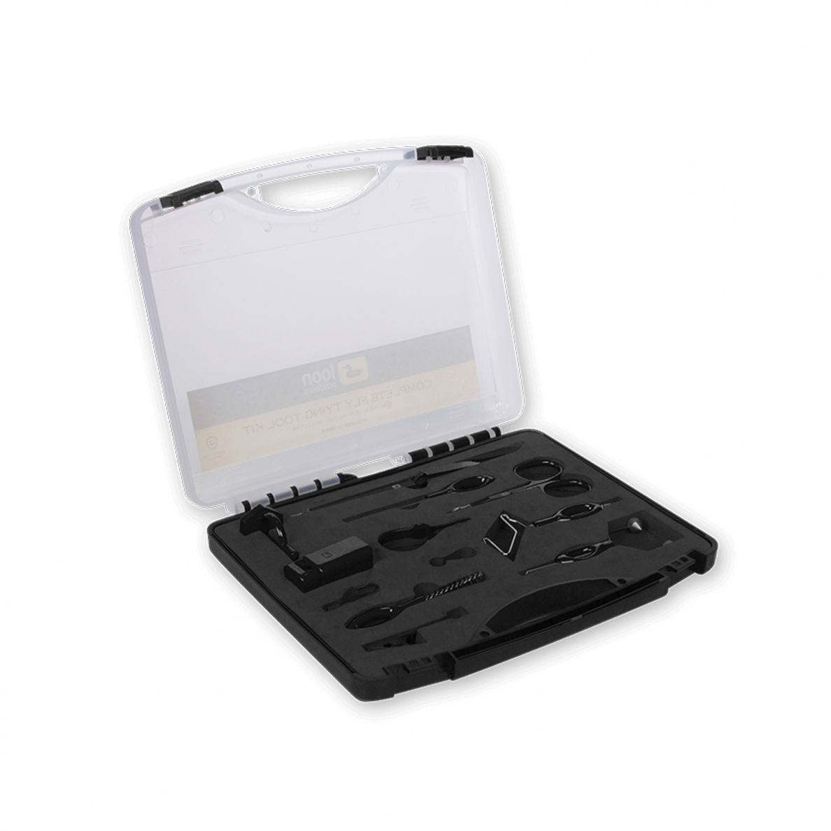 Rinkinys muselėms rišti Complete flyting tool kit black Loon USA 2 Rinkinys muselėms rišti Complete flyting tool kit black Loon USA 2