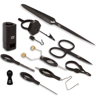 Набор для вязания мушек Complete flyting tool kit black Loon USA Набор для вязания мушек Complete flyting tool kit black Loon USA