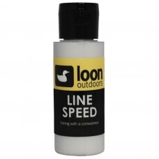 Жидкость для очистки нахлыст.лески Line cleaner Line speed F0115 Loon USA