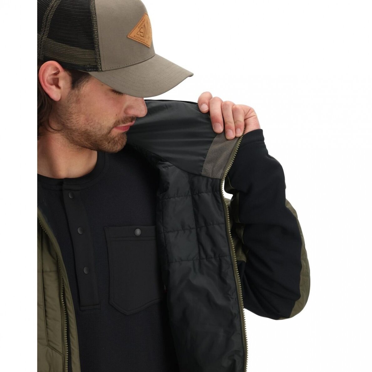 Striukė Fall Run Hybrid Primaloft® Black Eco Simms nukainuota L dydis 2 Striukė Fall Run Hybrid Primaloft® Black Eco Simms nukainuota L dydis 2
