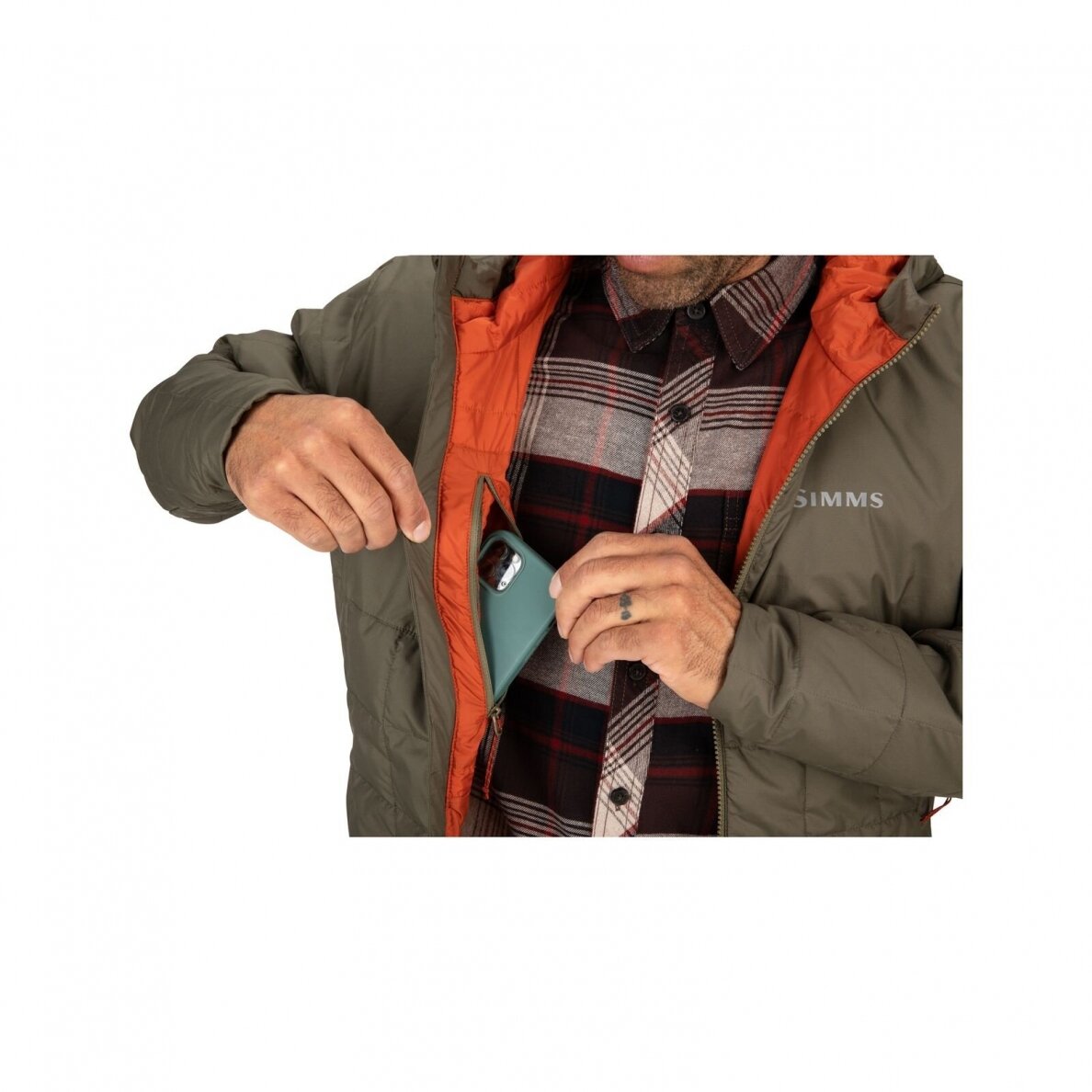 Striukė pašiltinta Fall Run Simms Primaloft® demisezoninė su kapišonu 5