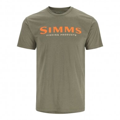 Футболка Simms logo T-shirt 2023 2