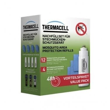 Заправка для устройства от комаров Thermacell действует 48 часов 2023