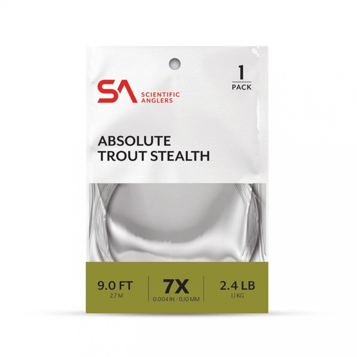 Поводок Absolute trout stealth leader Scientific Angler USA Поводок Absolute trout stealth leader Scientific Angler USA