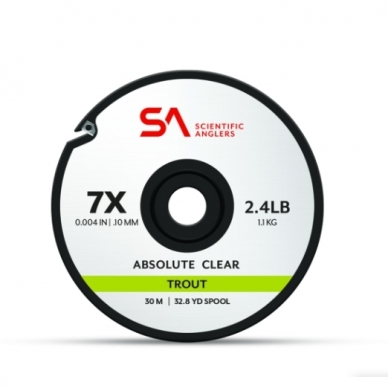 Леска Absolute trout tippet 30m Scientific Angler USA Леска Absolute trout tippet 30m Scientific Angler USA
