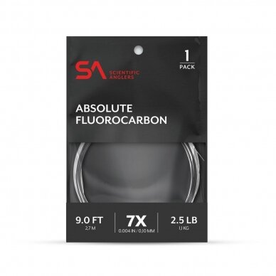 Absolute Fluorocarbon Salmon leader 3,6m Scientific Anglers USA