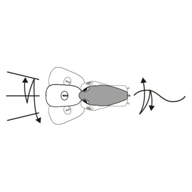 Yo-Zuri Deepcrank 3DR-X™ R1442 5cm 3 Yo-Zuri Deepcrank 3DR-X™ R1442 5cm 3