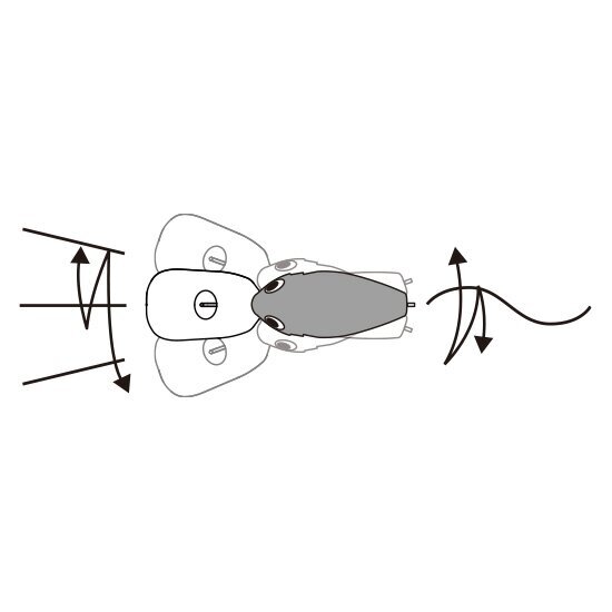Yo-Zuri Deepcrank 3DR-X™ R1442 5cm 3 Yo-Zuri Deepcrank 3DR-X™ R1442 5cm 3